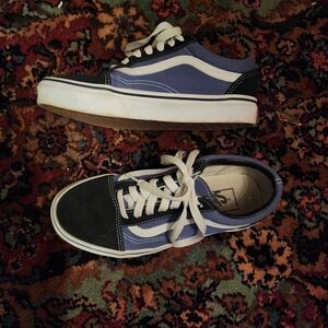 Vans Sneakers Light And Dark Blue Size 6 Women